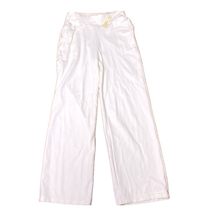 🌹 Max Studio 🌹 NWT Cream White Wide Leg Stretch Pants Tall